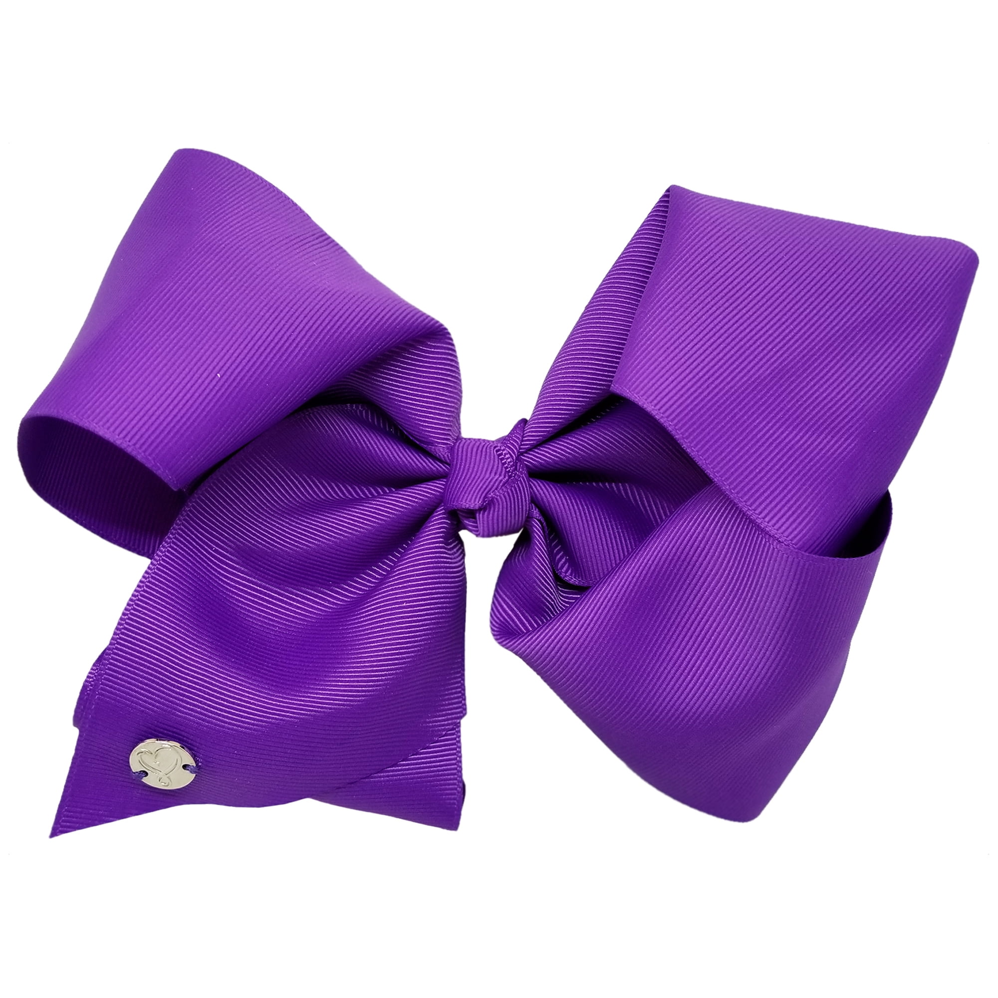 Large Cheer Hair Bow (Purple)