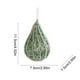 thumbnail image 3 of Bolas navideñas verdes flocadas | Juego de adornos navideños de espuma de 8 cm | Paquete de 6 adornos navideños para el hogar y fiestas, 3 of 5