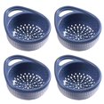 thumbnail image 2 of Hollow Drain Basket Kitchen Multifunctional Double-Layer Fruit and Vegetable Portable Basket Kitchen Storage D, 2 of 5