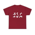 thumbnail image 2 of Parkour Free Running Moves Silhouettes Tshirt, 2 of 2