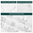 thumbnail image 4 of Christmas Tree Skirt -36 Inches White Christmas Tree Skirt, Holiday Party Decoration Snowy White Plush Velvet - Holiday Party Decoration, 4 of 8