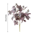 thumbnail image 2 of EGNMCR Home Decor, Room Decor, Wall Decor Artificial Grape Leaf Bush Faux Stems For Home Decor Wedding Arrangement Plastic Handle Bundle, 2 of 6