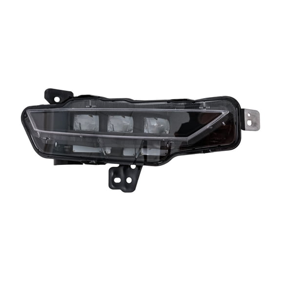 KarParts360 For Acura RDX 2019 20 21 22 23 2024 Fog Light Assembly Passenger Side CAPA Certified | LED | Clear Lens | Black Housing | Replacement For AC2593115, AC2593115C | 196743277479, 33900TJBA01