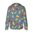 thumbnail image 4 of Xecao Fruit Ice Cream for Sun Shirt-A lightweight, hoodie-style long-sleeve UV protection garment designed for other outdoor activities., 4 of 9