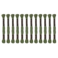 thumbnail image 1 of Unique Bargains Dark Green Embroidery Floss, 8m - 12 Skeins, 1 of 6
