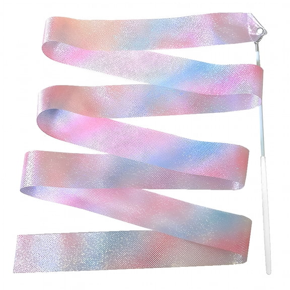 BESTSKY Gymnastics Dance Ribbons, Dancer Ribbons with Twirling Wand for Kids Talent Shows
