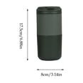 thumbnail image 3 of Stainless Steel Insulated Cup Double Wall Vacuum with Direct Drink Lid for Coffee Tea Home Office Car Camping, 3 of 7