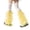 Yellow, variant on Yuanlong Women's Stackable Socks Lace Trimmed Color Block Over-the-Knee Sock Lightweight Cute And Cool Y2K Style Hosiery