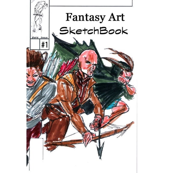 Fantasy Art Sketchbook #1, (Hardcover)