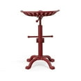 thumbnail image 4 of Carolina Classic Vintage Farmhouse 18.75" Metal Stool in Red, 4 of 4