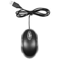thumbnail image 3 of New Black 3-Button 3D USB Wired 800 Dpi Optical Light Scroll Wheel Mice Mouse for PC Laptop Desktop - 3 Pack, 3 of 4