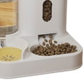 thumbnail image 3 of Alimentador Alimentos Gato Y Dispensador 2 en 1 Gravedad Comederos Automáticos para Gatito Cachorro Perro Interior, 3 of 9