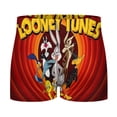 thumbnail image 5 of Looney Tunes Cartoons Mens Boxer Briefs Active Stretch Breathable Underwear, Comfortable Gym Boxer Briefs, 5 of 7
