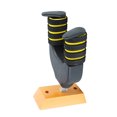 thumbnail image 1 of Guitar Hanger, Anti Scratch Universal Solid Wood Space Saving Guitar Hook Holder Push Pull Design Auto Locking  For Display, 1 of 8