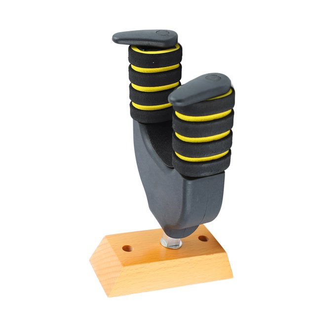 Guitar Hanger, Anti Scratch Universal Solid Wood Space Saving Guitar Hook Holder Push Pull Design Auto Locking For Display