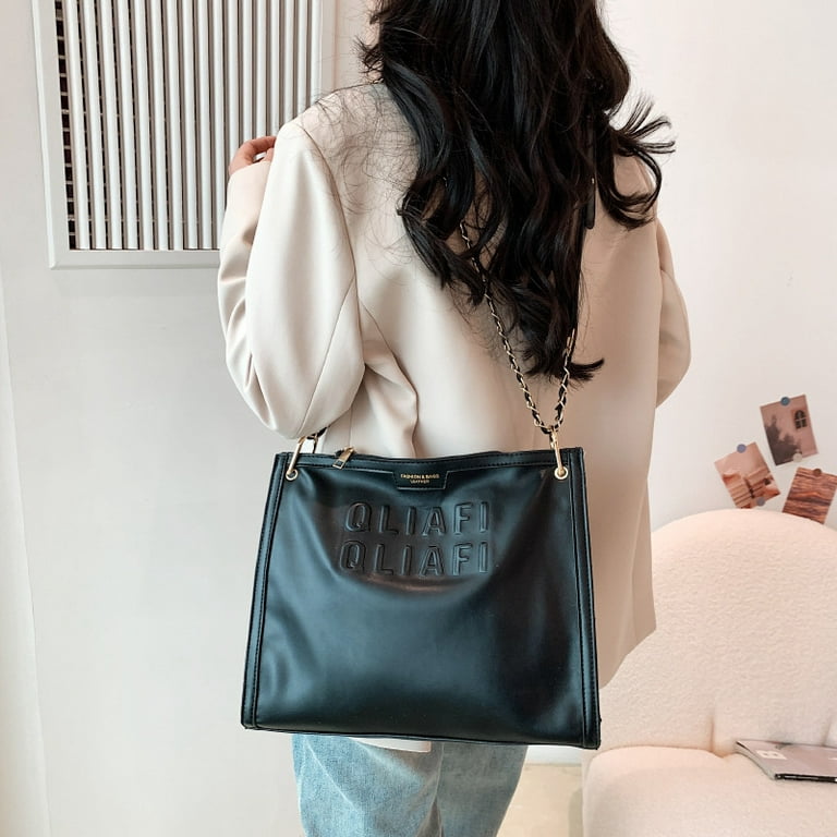 New 2023 Fashion Trend Lady Shoulder PU Bag Thread For Women