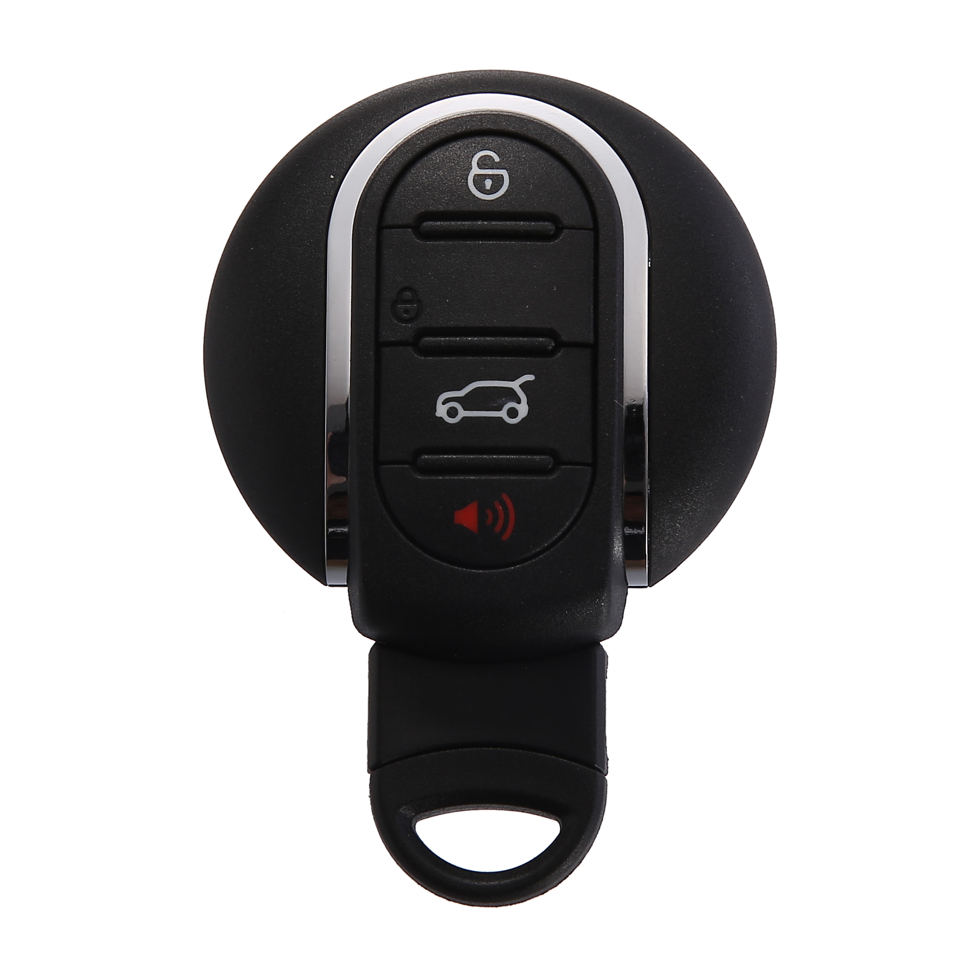 Unique Bargains Car Key Fob Shell 4 Button Remote Control Key Case