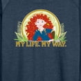 thumbnail image 3 of Disney Princess - My Life My Way - Women's Lightweight French Terry Long Sleeve Shirt, 3 of 5