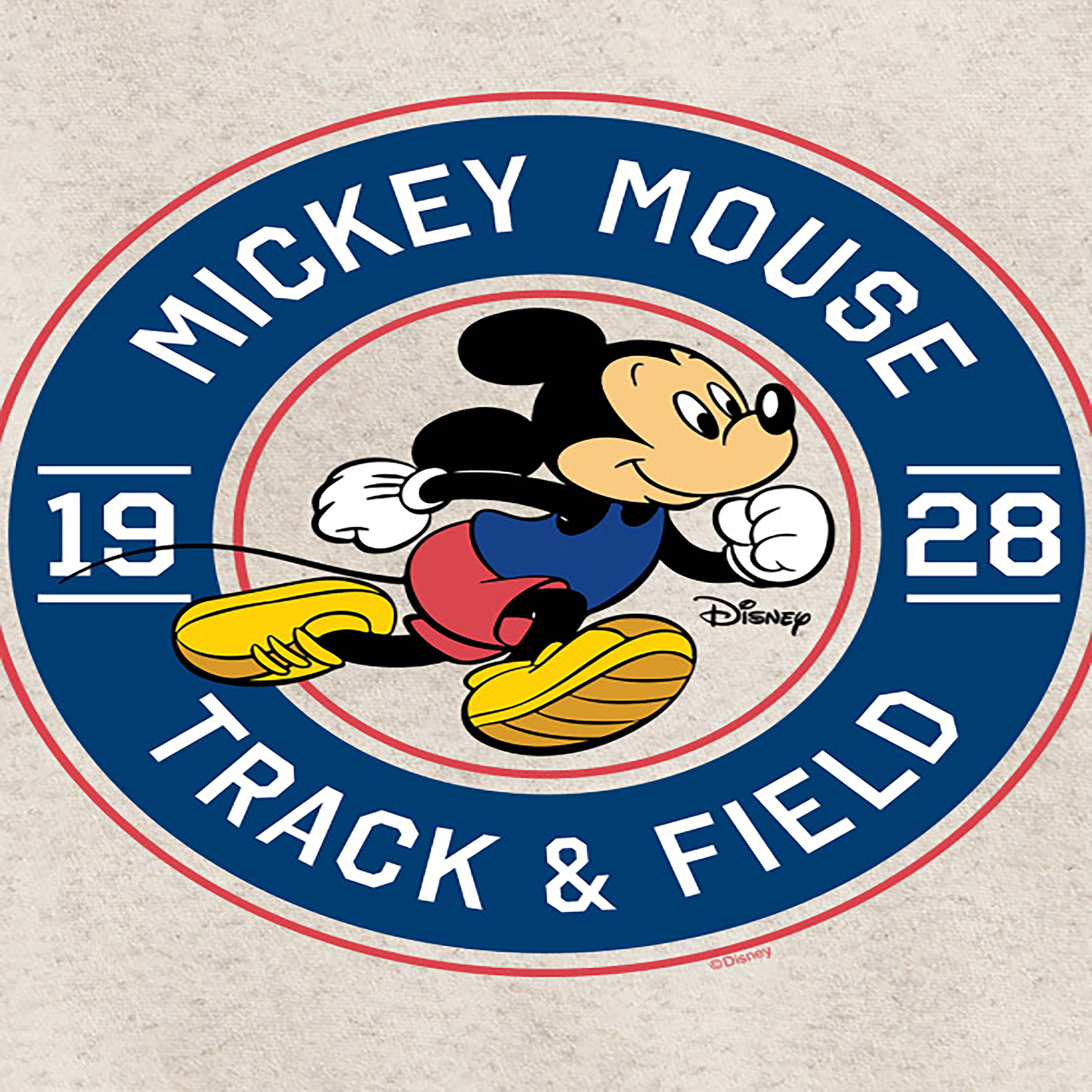 Disney - Mickey & Friends - Track & Field - Runner Mickey - Toddler And Youth Crewneck Fleece Sweatshirt