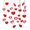 007_Red, variant on Balloon Rainwire Sequins Pendant Valentine'S Day Wedding Supplies Wedding Room Decoration Love Sequins,Purple Banner Pulling Balloon