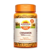 Sundown Naturals® Cinnamon 1000 mg, 200 Capsules