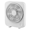 thumbnail image 2 of Ventilador portátil de escritorio con temporizador ventilador eléctrico USB pantalla digital ventilador de escritorio, 2 of 9