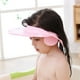 thumbnail image 4 of Gorro de baño ajustable de silicona para ducha, cómodo y práctico gorro de champú para bebé (rosa), 4 of 5