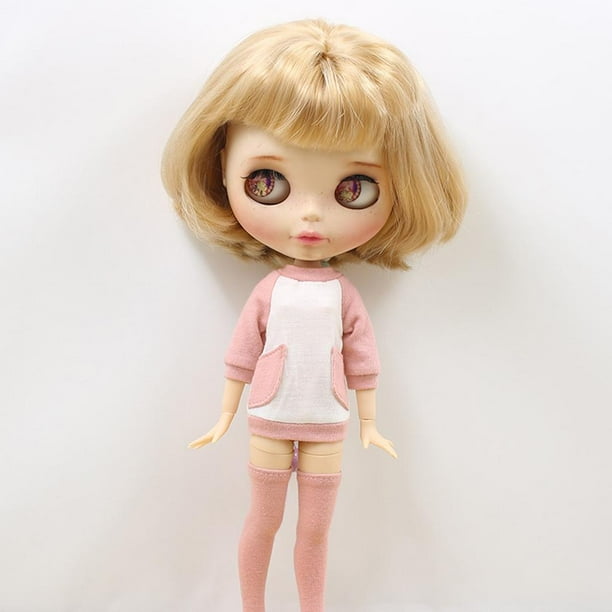 Ropa para Calcetines de Manga Larga Hechos Disfraz de Casual para Muñecas 28cm