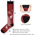 thumbnail image 3 of GZHJMY Christmas Tree 20-30mmHg Compression Socks for Men & Women, Knee High Stockings for Running, Sport, Hiking & Travel, 3 of 7