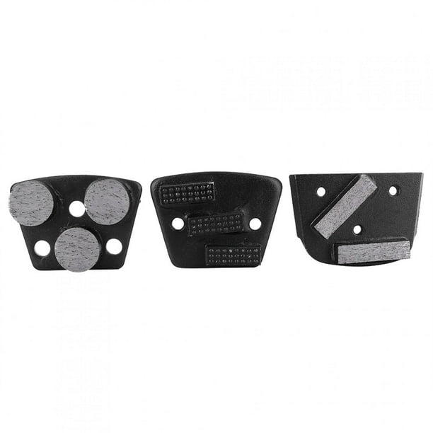 Disco abrasivo de diamante Jadeshay 3 piezas Almohadillas para pulir pisos