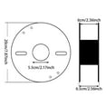 thumbnail image 3 of P L A 3D Filament Filament 1.75mm Neatly 3D Printing Filament 1.75mm Fit Most FDM 3D 1kg Spool (2.2lbs) Nail Glue Set, 3 of 8