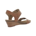 thumbnail image 2 of Sofft Womens Verdi Leather Comfort Wedge Sandals, 2 of 2