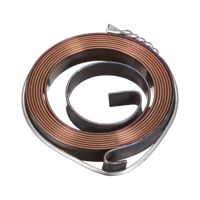 Unique Bargains Ressort de Presse à Perceuse, Ressort de Bobine de Retour d'Alimentation de Perceuse, Finition de Noircissement Chimique en Acier à Ressort, 980m
