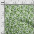 thumbnail image 2 of oneOone Cotton Cambric Green Fabric Florals Quilting Supplies Print Sewing Fabric By The Yard 42 Inch Wide, 2 of 5