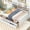White, variant on Wooden Captain Bed with Built - in Bookshelves | Store Books and Other Belongings