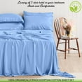 Real 700 Thread Count, 100 Organic Cotton Sheet Set [4 PC FullXL