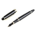 thumbnail image 6 of MANNYA Jinhao X450 Black Medium Nib Gold Trim Fountain Pen Nice Gift, 6 of 9