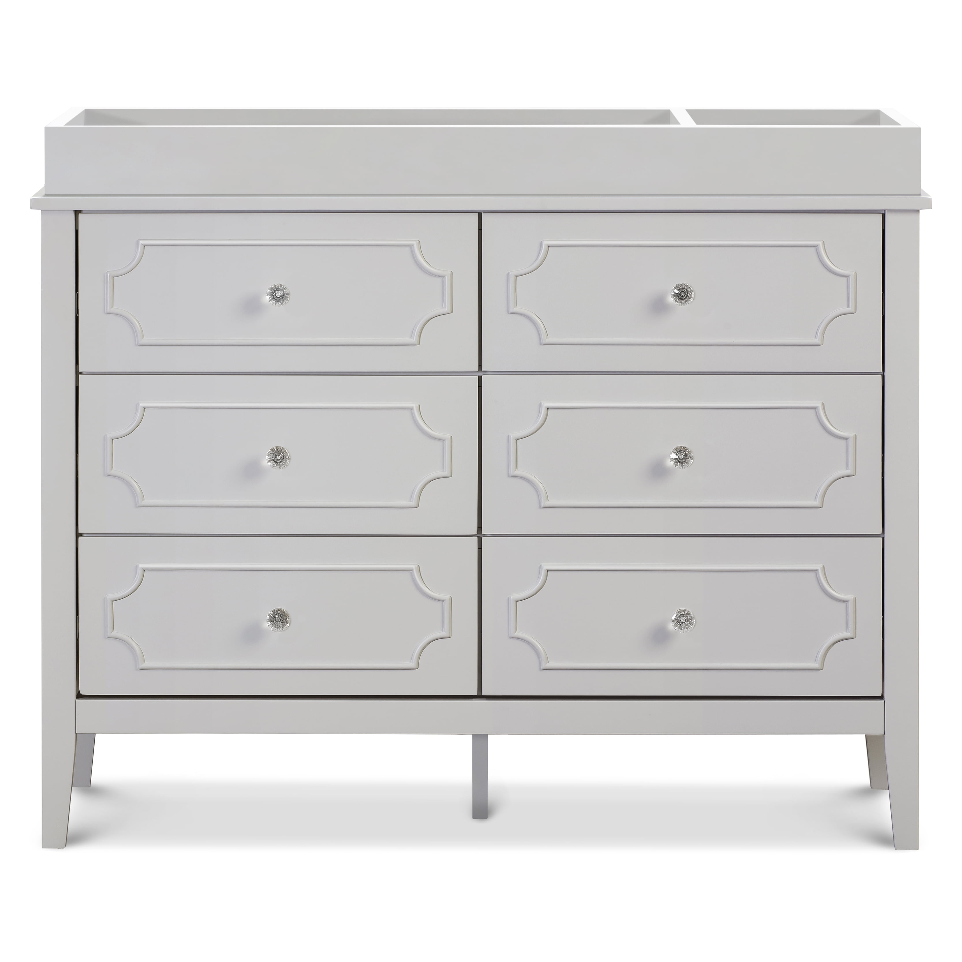 DaVinci 6-Drawer Child Dresser, Pine Fog Gray