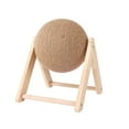 thumbnail image 2 of TIMIFIS Cat Toy Cat Scratching Board Cat Toy Wooden Cat Scratching Ball Grinding Claw Hand Wrapped Sisal Rope Cat Climbing Frame Durable Cat Scratching Post Pet Supplies Interactive -, 2 of 9
