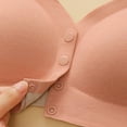 thumbnail image 5 of XFLWAM Women's Seamless Bra Push Up Bras No Underwire High Support Front Closure Front Snaps Full Coverage Easy Close Bras, 5 of 8