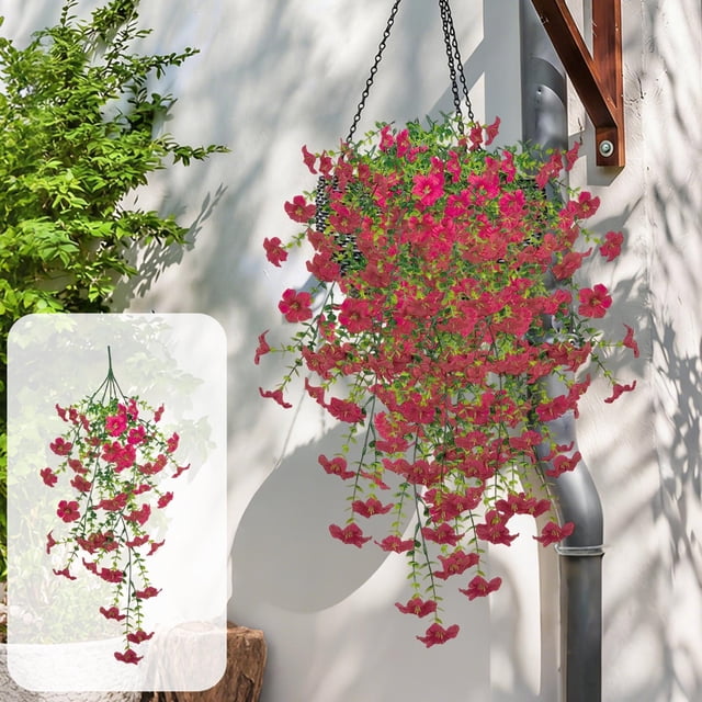 Ramo de flores artificial de pared de 30 pulgadas para decoración interior y exterior para la boda