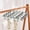 Gray, variant on Plastic Hanging Clothes Drying Rack with 24 Clips - 360° Rotating Laundry Sock & Underwear Organizer, Windproof Collapsible Hanger for Towels, Scarves - Orange