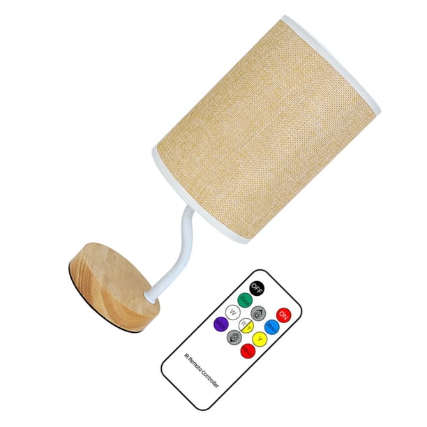 Advancent Lámpara De Control Remoto Usb Fácil De Usar Y Brillo Ajustable Lámpara De Mesita De Noche Lámpara De Noche Pantalla Iluminación y accesorios