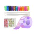 thumbnail image 4 of VONKY Double Sided Tapes Removable Classroom Pinch Tape Bubble Making Toy Kit Style B 1Set, 4 of 6