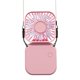 thumbnail image 1 of Ventilador colgante plegable Cómodo ventilador con banda para el cuello Accesorios para exteriores (rosa), 1 of 3