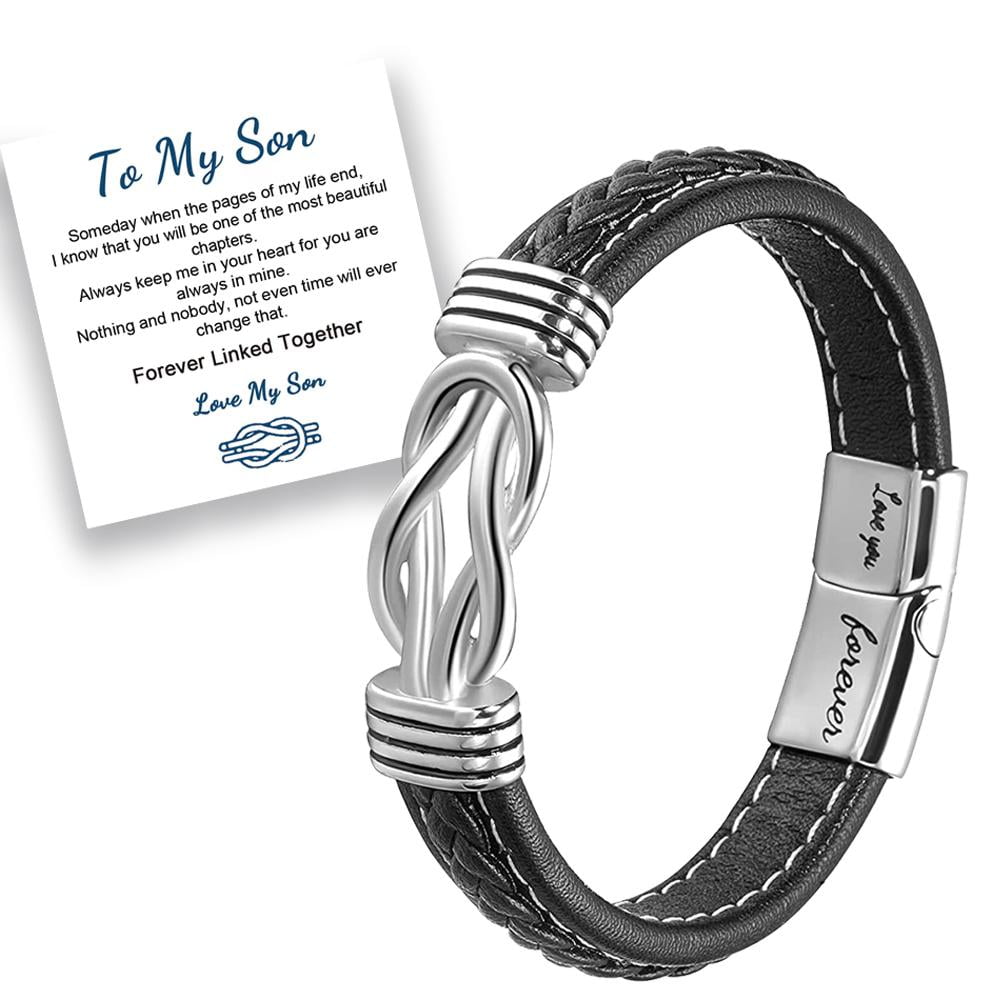 The love between a mother and son is forever bracelet Clearance
