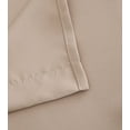 thumbnail image 4 of DecoSource - 1 Extra Wide Premium Patio Panel - 102 Inch Wide - 84" Long - 16 Grommets - Ideal for Sliding and Patio Doors - Thermal Insulated Blackout Curtain 102" x 84", Taupe, 4 of 4