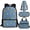 Dinosaur Playing Football Blue, variant on Jeiento Cute Axolotl Backpack for School Girls 3nd/4th Grade Kids School Bag Set 4Pcs Elementary School Bookbag with Lunch Box and Pencil Case Water Bottle Carrier Schoolbag Daypack