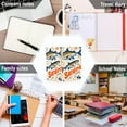 thumbnail image 6 of FORMRS 1-Subject Spiral Notebook 8" x 5" College Ruled 60 Refillable Sheet A5 Hard Cover, Blue Sardines Pattern, 6 of 7