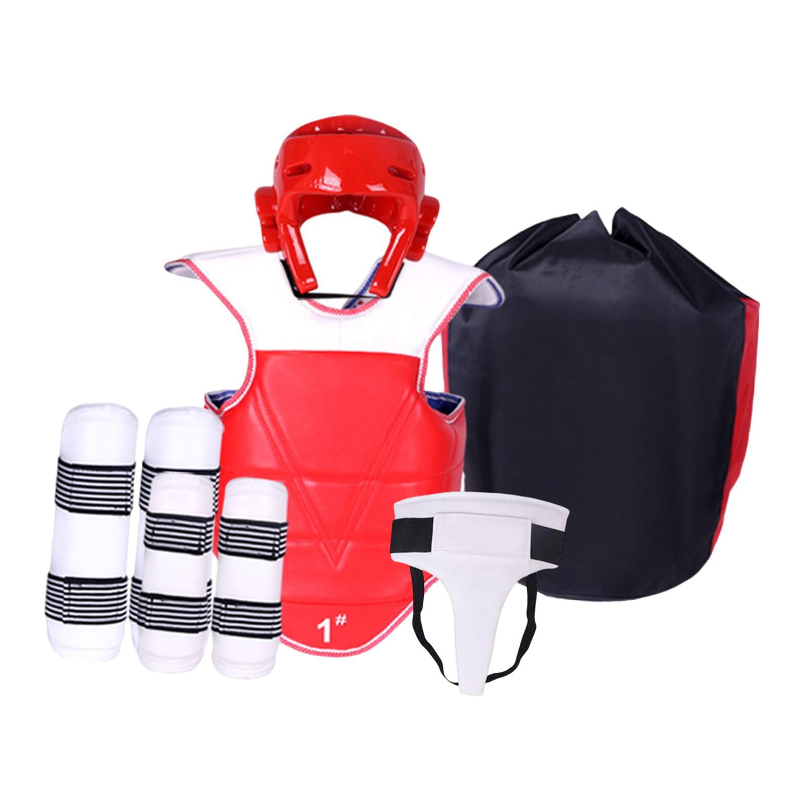 パインツリーCompleteビニールMartial Arts Sparring Gear Set withバッグ、Shin、& Groin パインツリーCompleteビニールMartial Arts Sparring Gear Set with